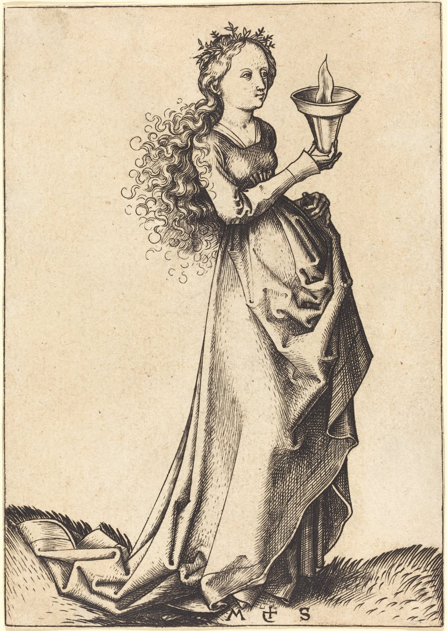 Prima Vergine Saggia da Martin Schongauer