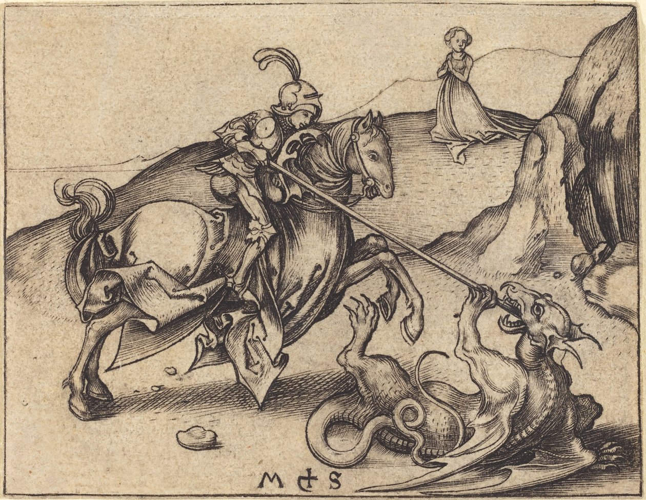San Giorgio da Martin Schongauer