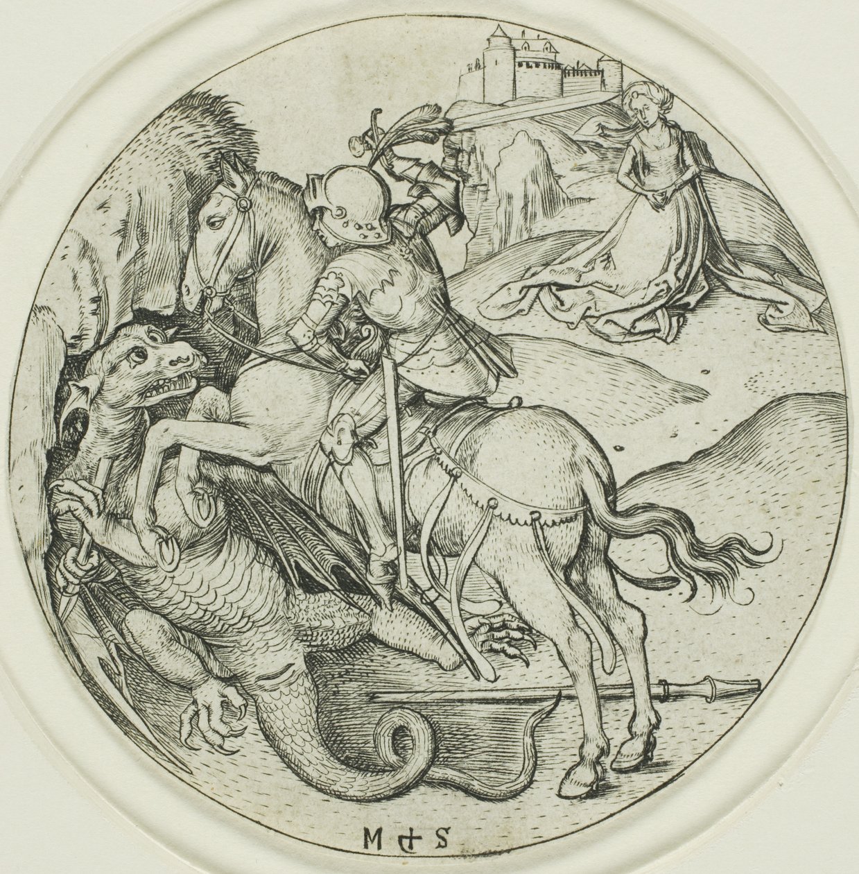 San Giorgio da Martin Schongauer
