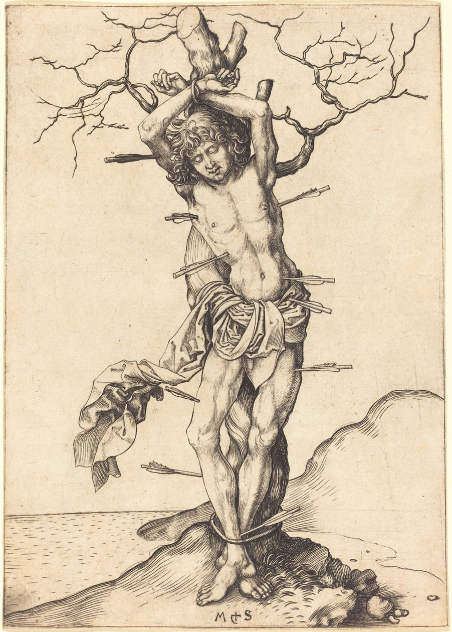 San Sebastiano da Martin Schongauer