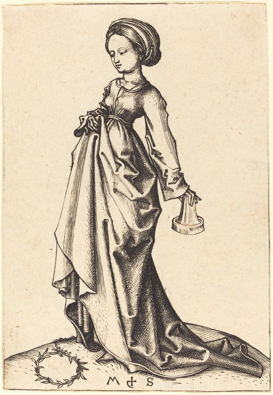 Seconda Vergine Stolta da Martin Schongauer