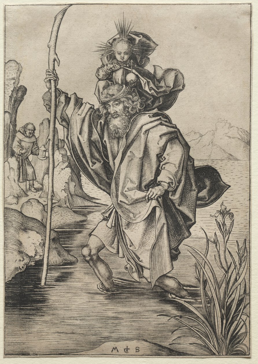 San Cristoforo da Martin Schongauer