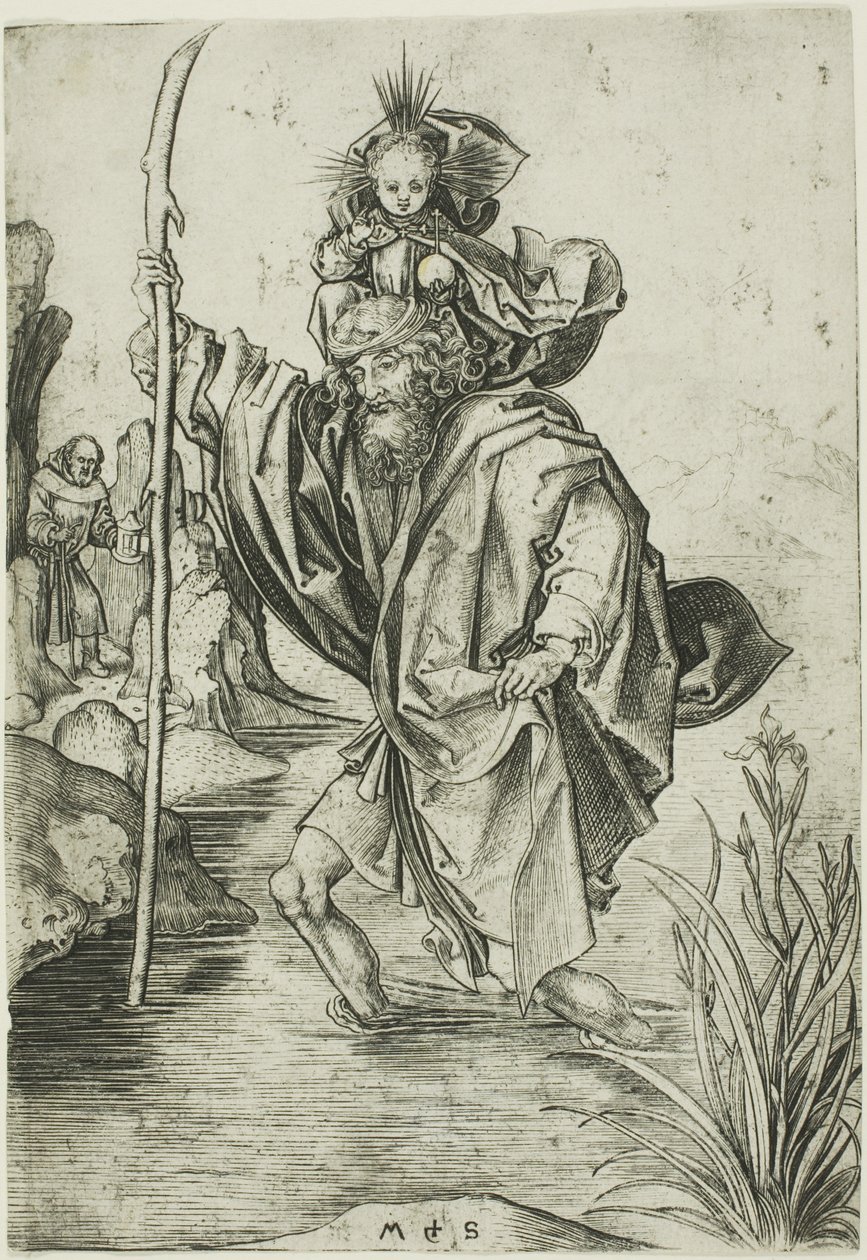 San Cristoforo da Martin Schongauer