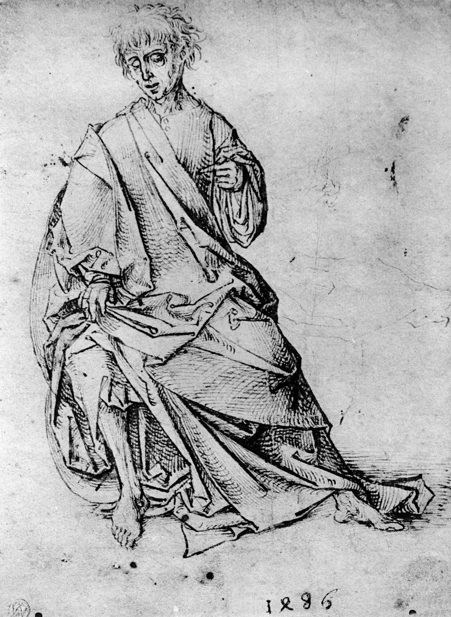 Studio di un uomo, 1913 da Martin Schongauer