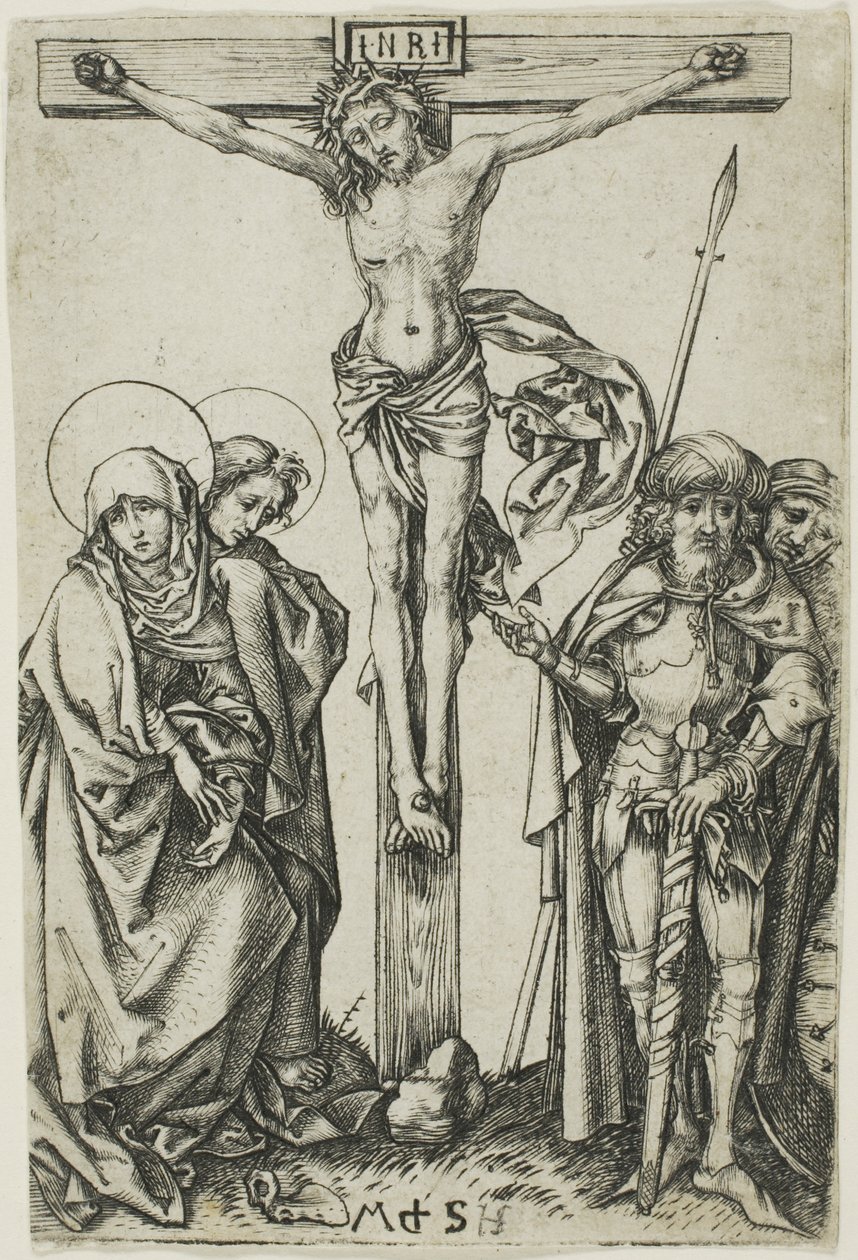 La crocifissione da Martin Schongauer