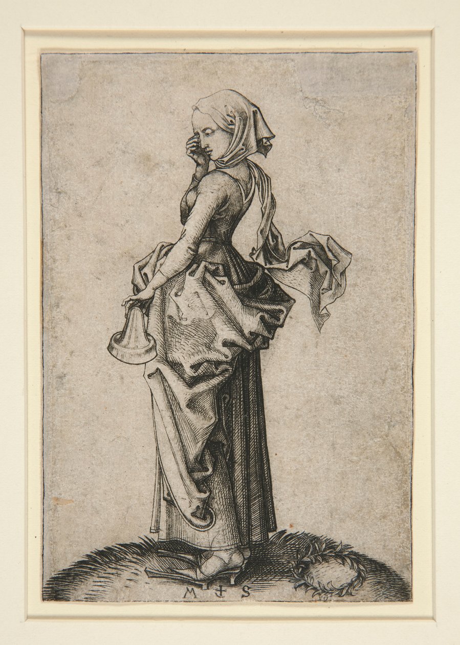 La vergine stolta da Martin Schongauer