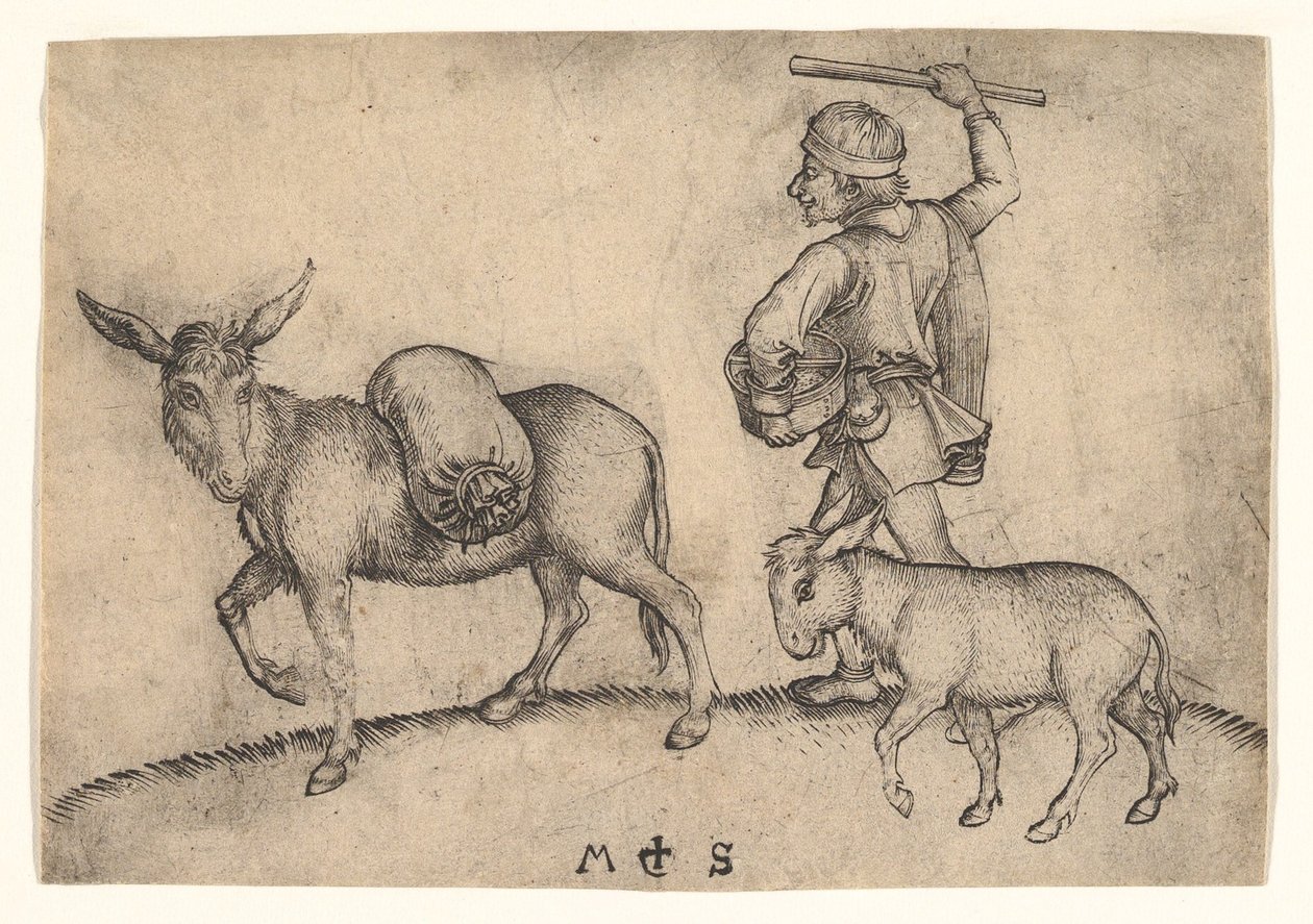 Il mugnaio da Martin Schongauer