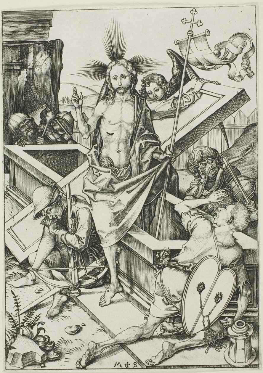 La Resurrezione, da La Passione da Martin Schongauer