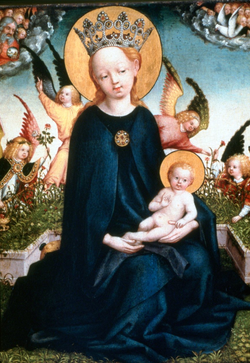 Vergine e Bambino, XV secolo da Martin Schongauer