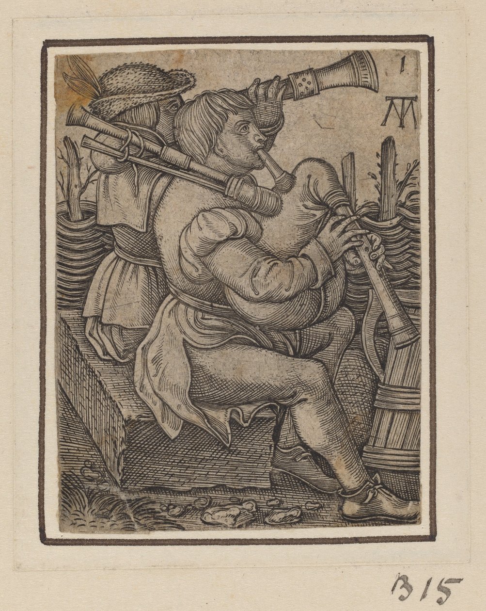 Suonatori di cornamusa da Martin Treu