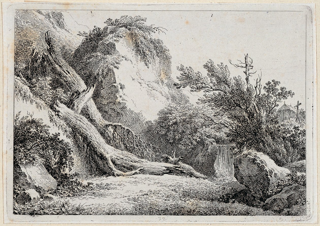 Paesaggio da Martin von Molitor