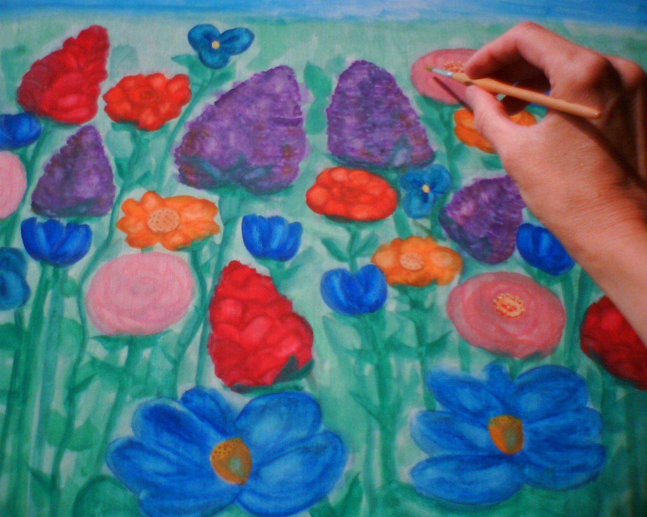 Quadro di fiori da Martina Konitzky