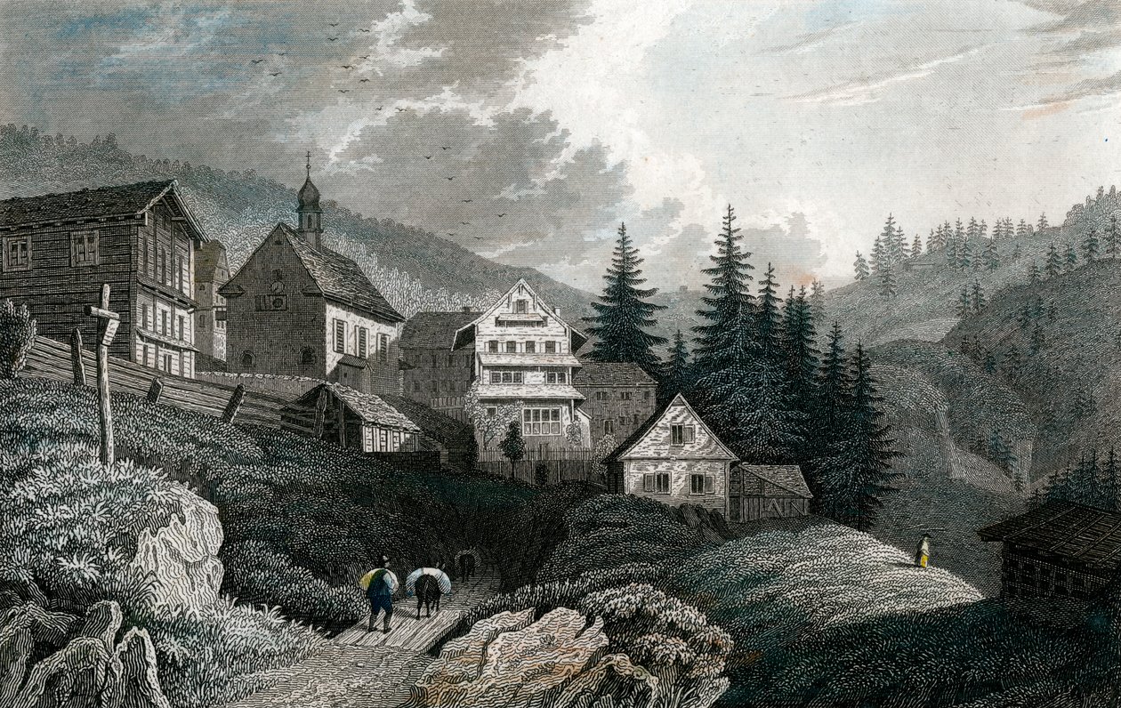 La Chiesa Maria Schnee, Rigi, Svizzera da Martini