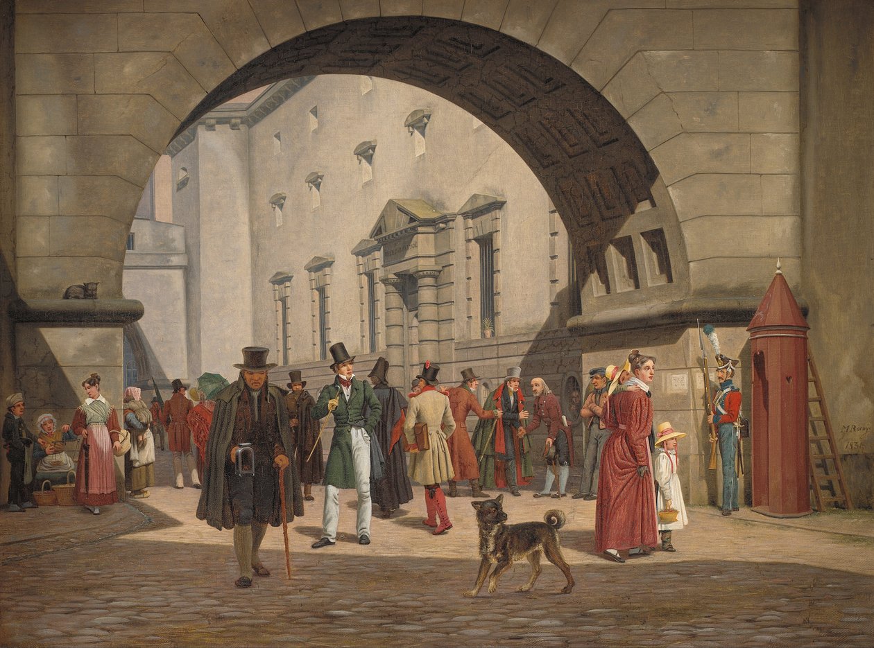 La prigione di Copenaghen da Martinus Rørbye