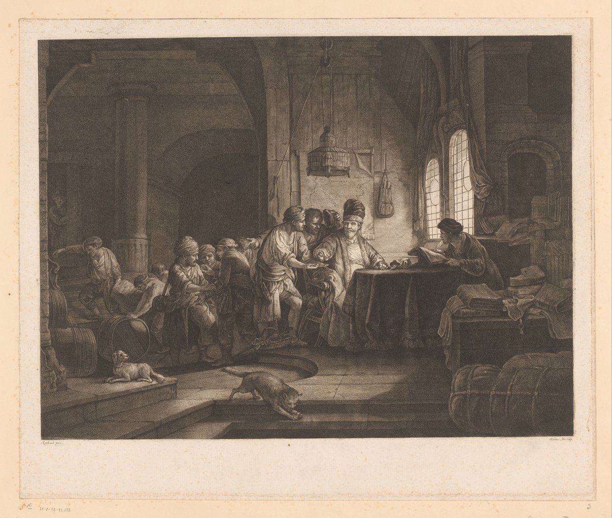 Parabola dei lavoratori nella vigna da Martinus Peirt