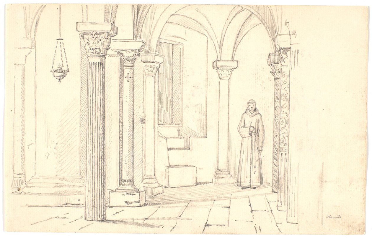 Cripta della cattedrale, Otranto da Martinus Rørbye
