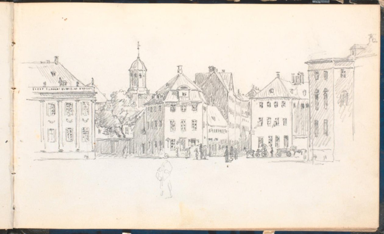 Parte di Kgs. Nytorv da Martinus Rørbye