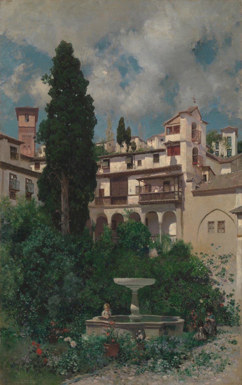 Un Giardino Spagnolo da Martín Rico y Ortega