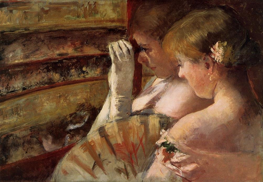 Nella scatola da Mary Cassatt