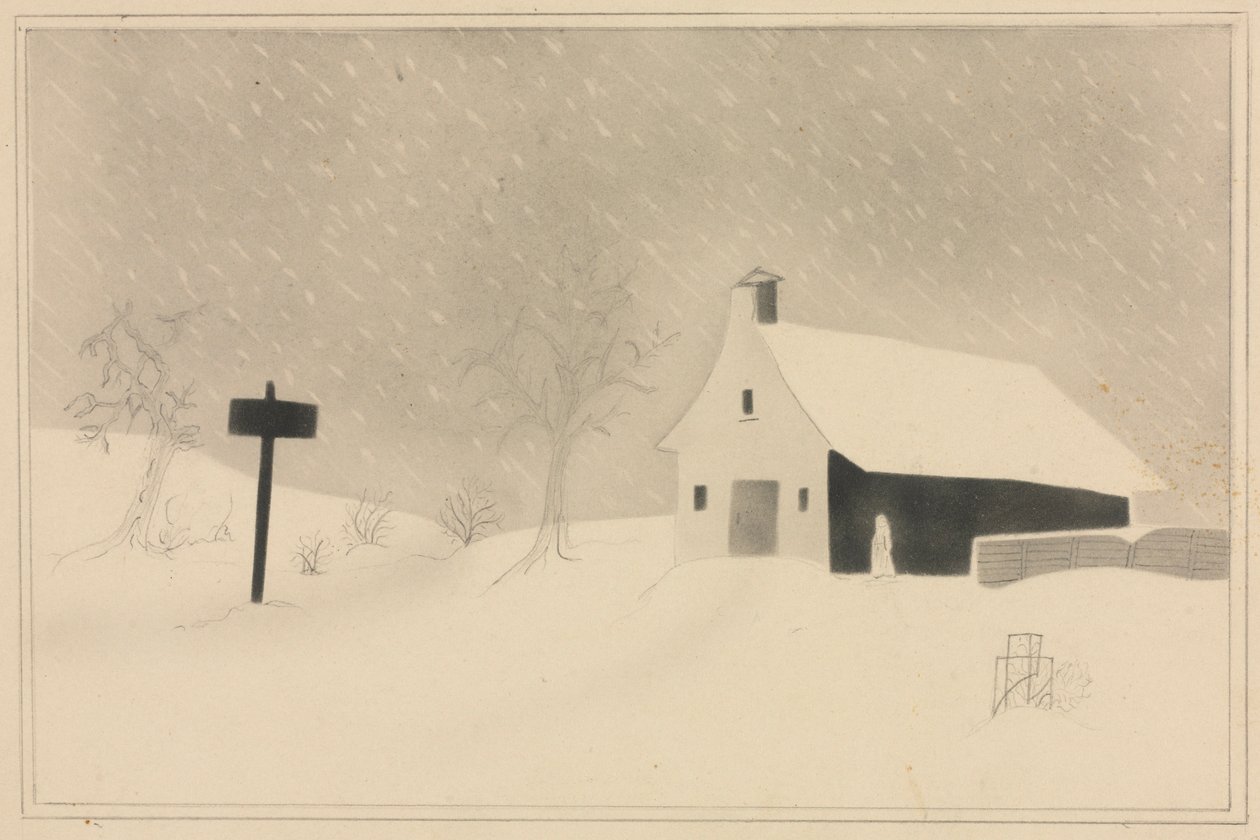 Tempesta di neve nel Vermont da Mary Altha Nims
