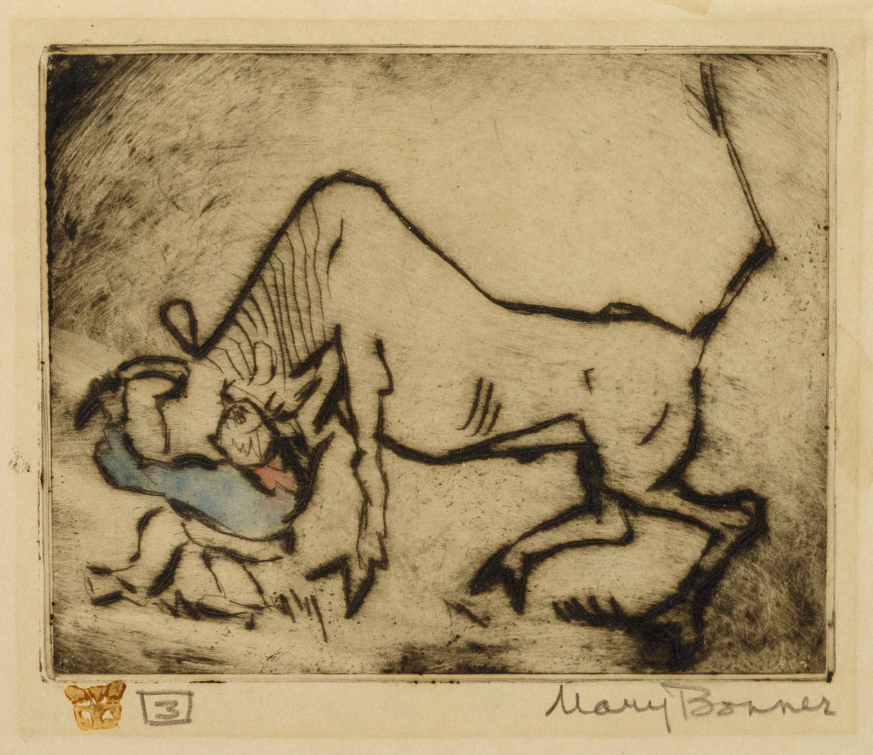 Bull-Dogging da Mary Bonner