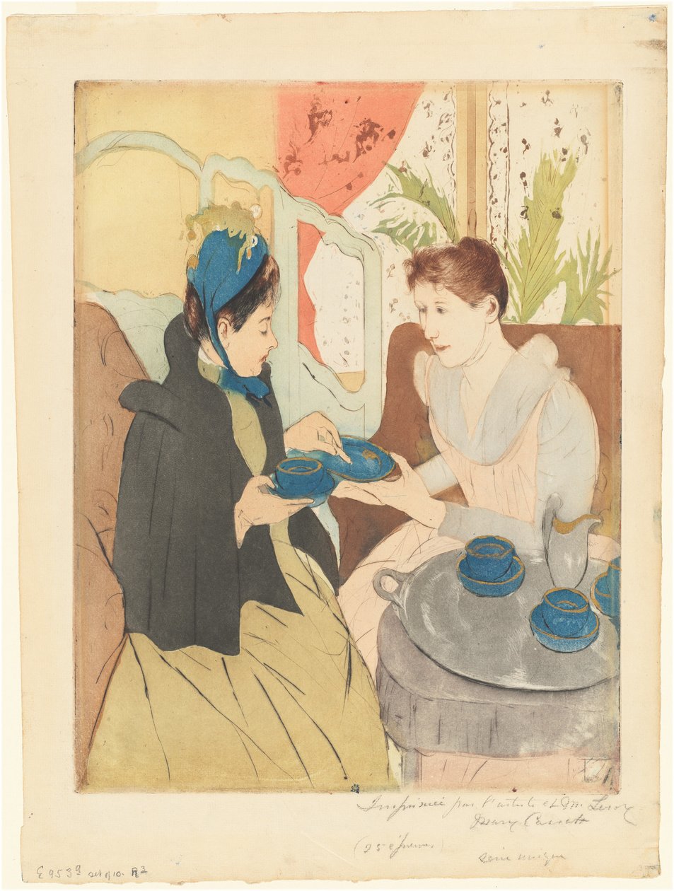 Festa del tè pomeridiana da Mary Cassatt