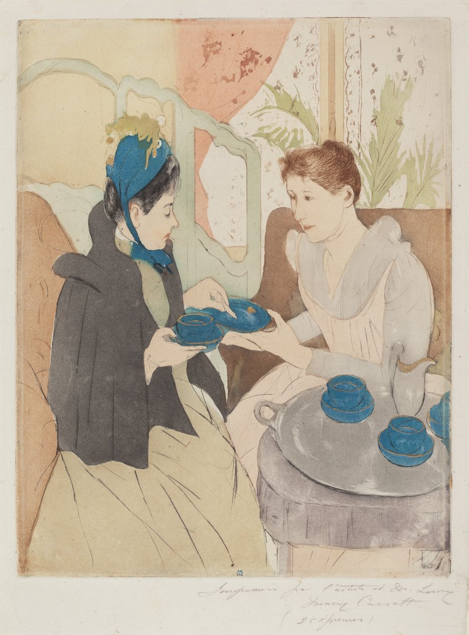Tè pomeridiano da Mary Cassatt