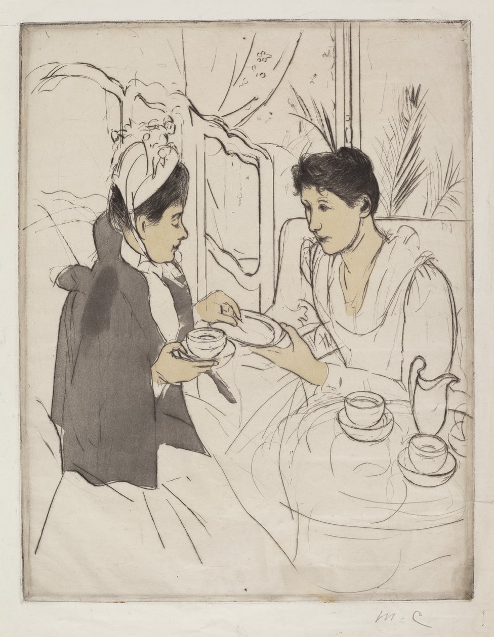 Tè pomeridiano da Mary Cassatt