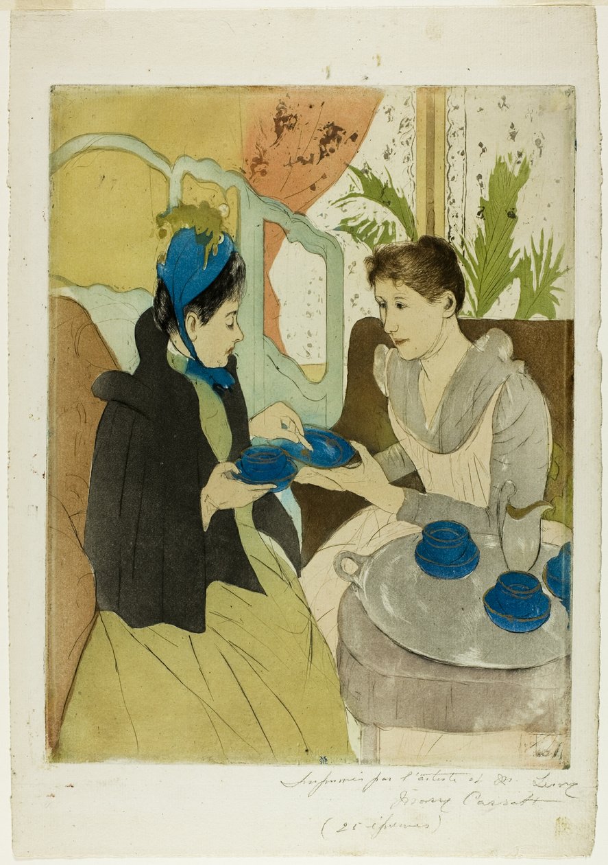 Tè pomeridiano da Mary Cassatt