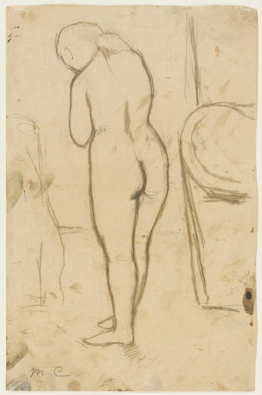 Disegno per "Nudo in piedi da Mary Cassatt