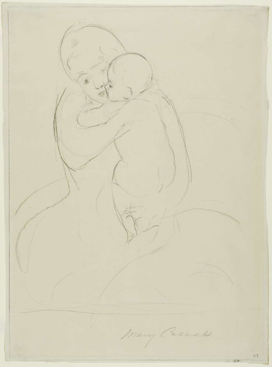 Carezza materna da Mary Cassatt
