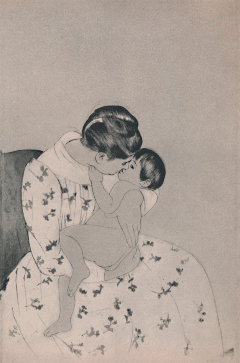 Madre e figlio, c.1890s, 1946 da Mary Cassatt