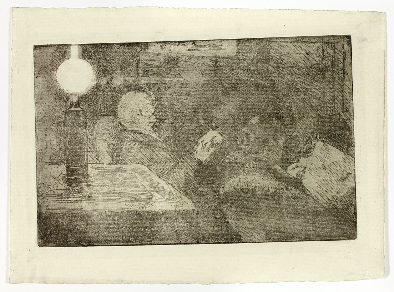 Il Signor e la Signora Cassatt che Leggono da Mary Cassatt