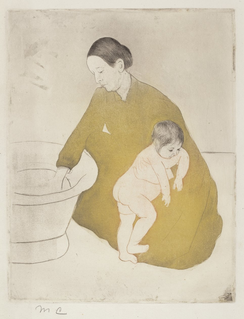 Il bagno da Mary Cassatt