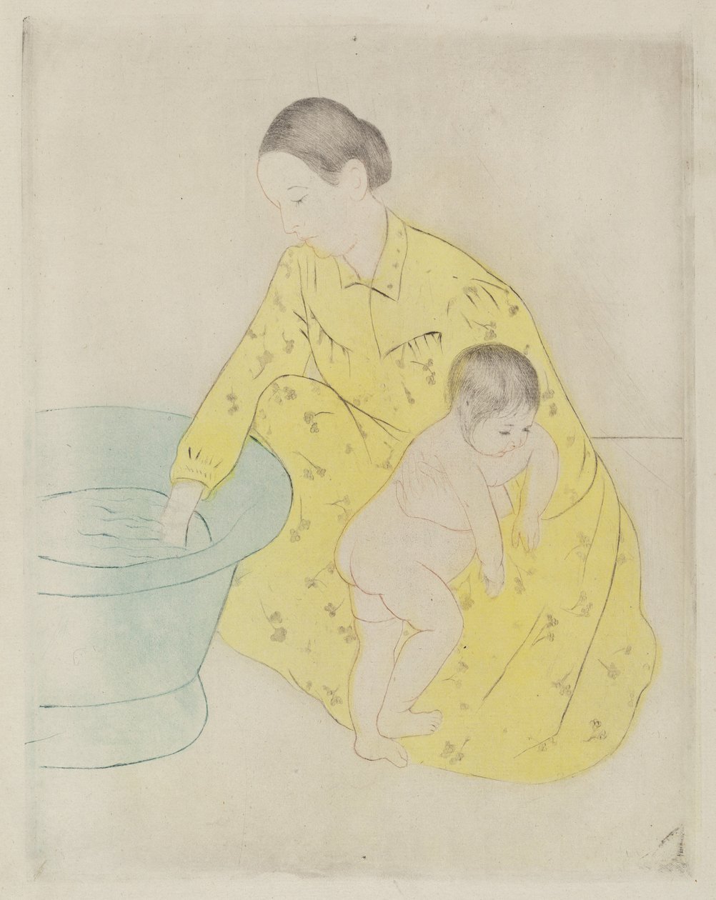 Il bagno da Mary Cassatt