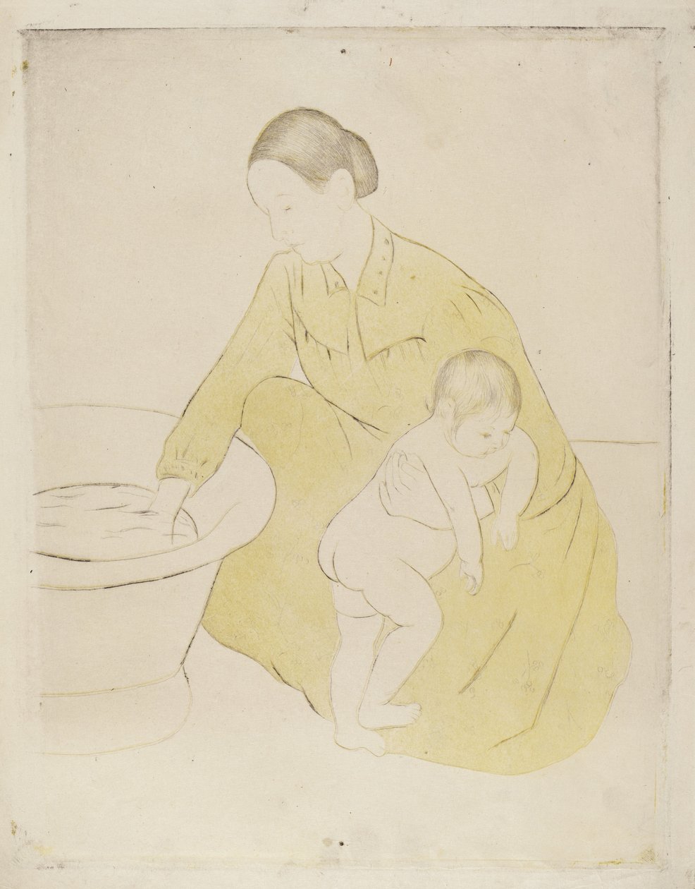 Il bagno da Mary Cassatt
