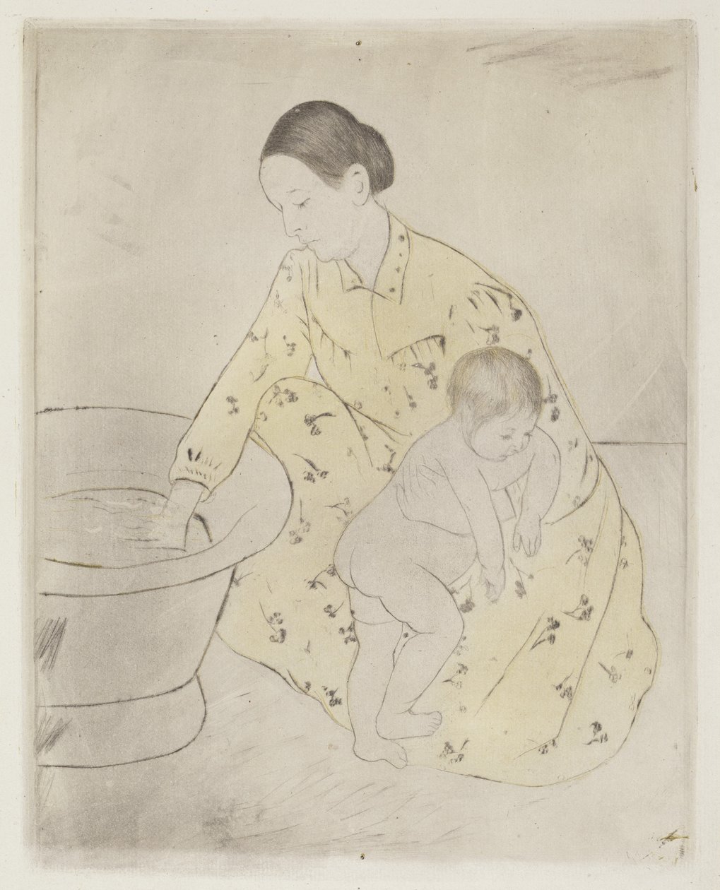 Il bagno da Mary Cassatt
