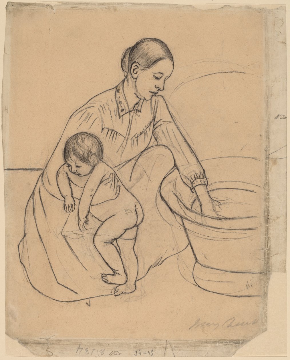 Il bagno da Mary Cassatt
