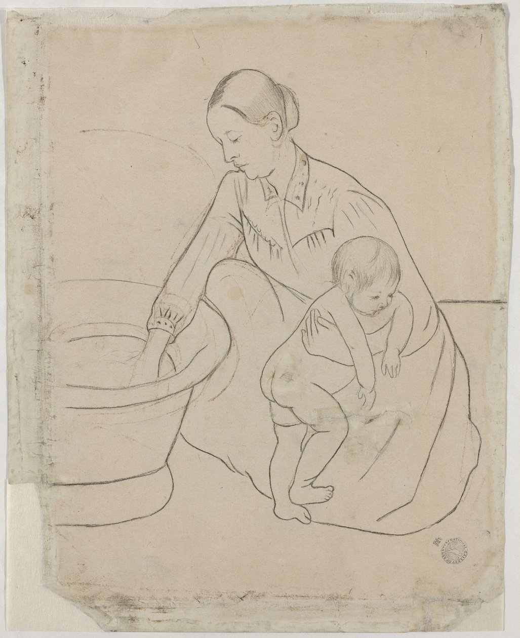 Il bagno da Mary Cassatt