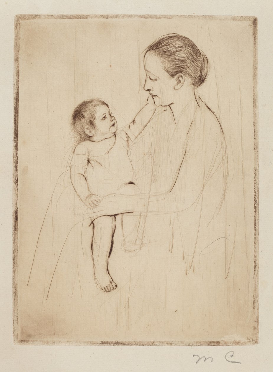 La carezza da Mary Cassatt