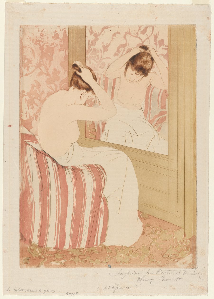 La Coiffure da Mary Cassatt
