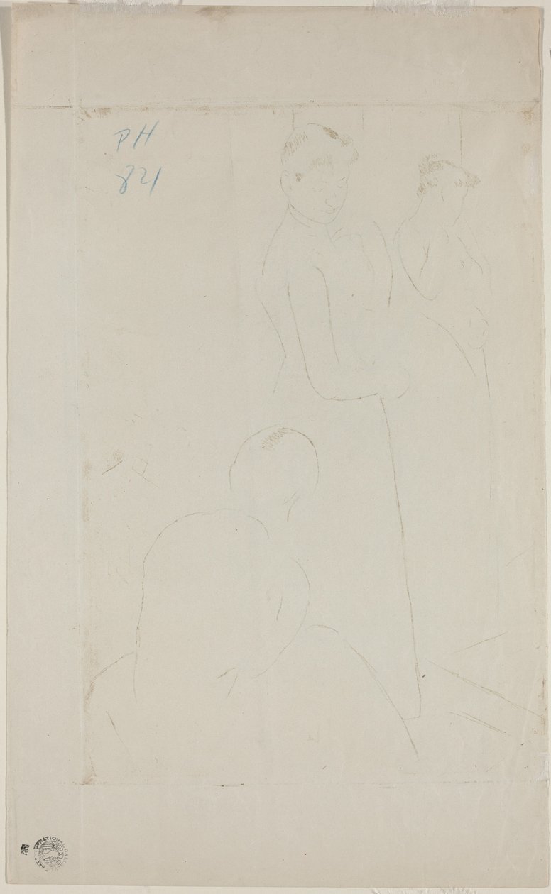 La prova [verso] da Mary Cassatt