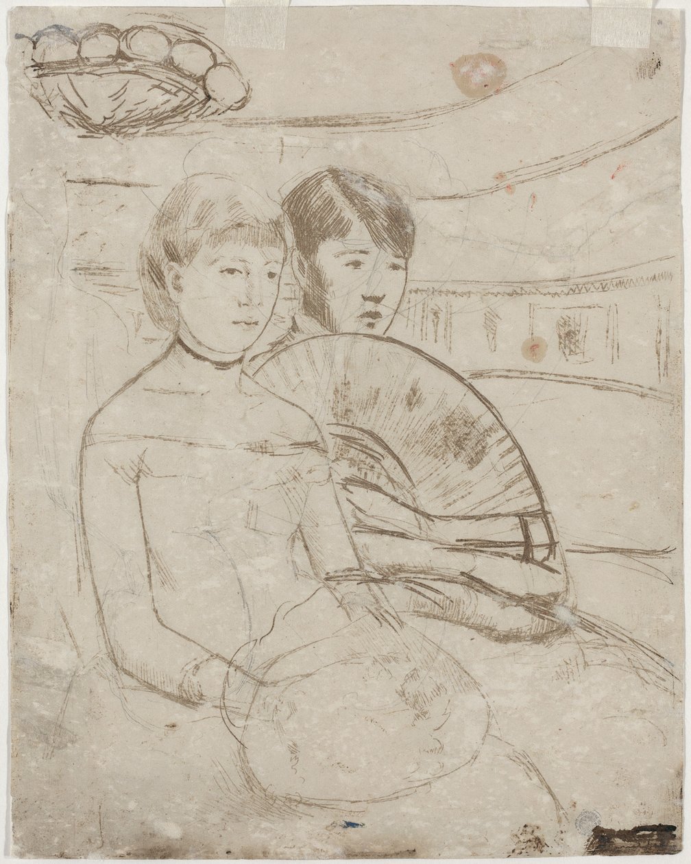 La loggia [verso] da Mary Cassatt