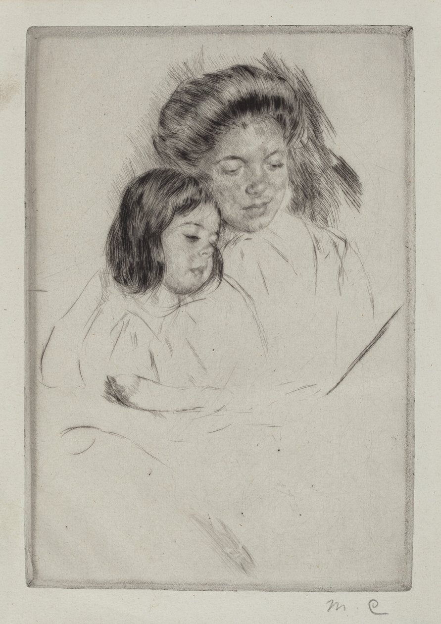 Il libro delle immagini (n. 1) da Mary Cassatt