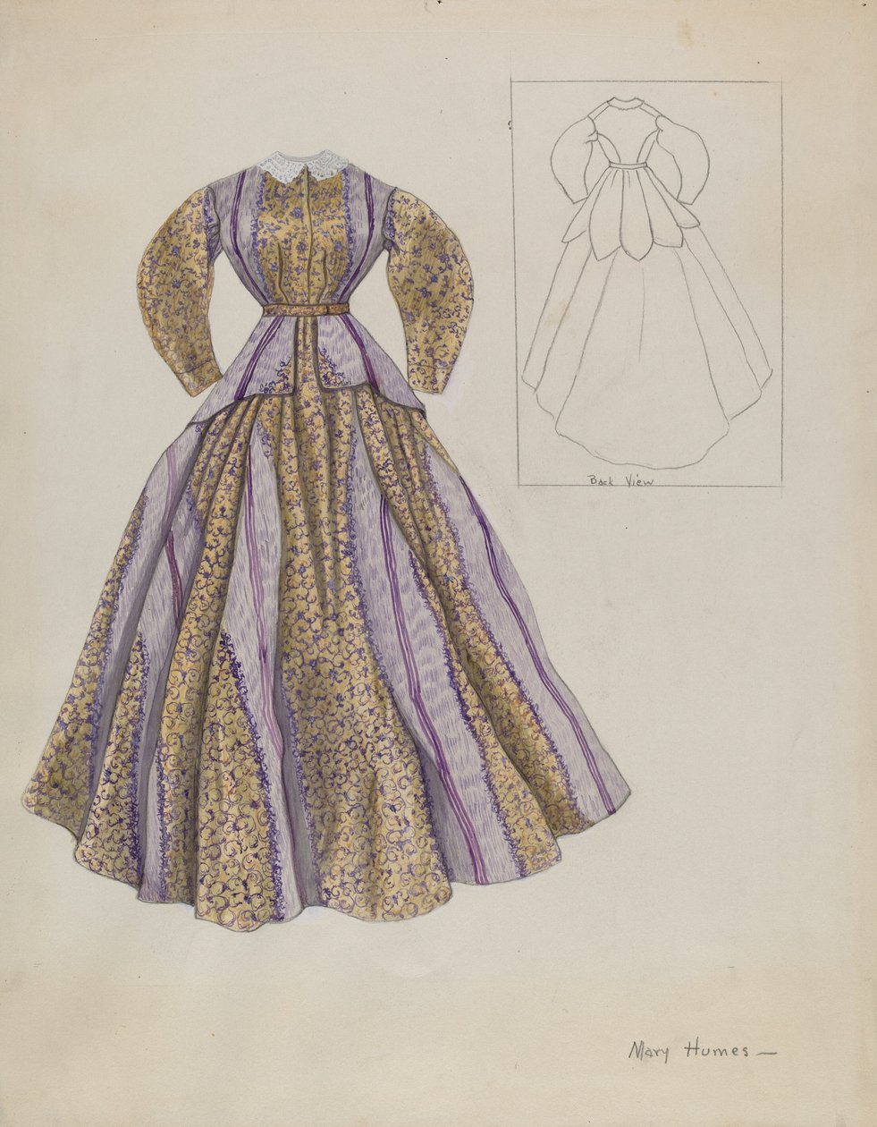 Costume, c. 1937 da Mary E Humes
