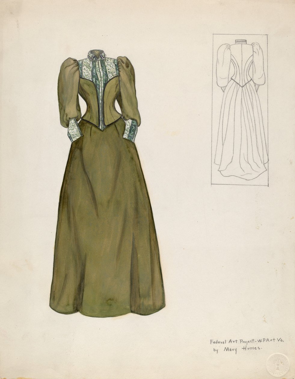Vestito da Mary E Humes