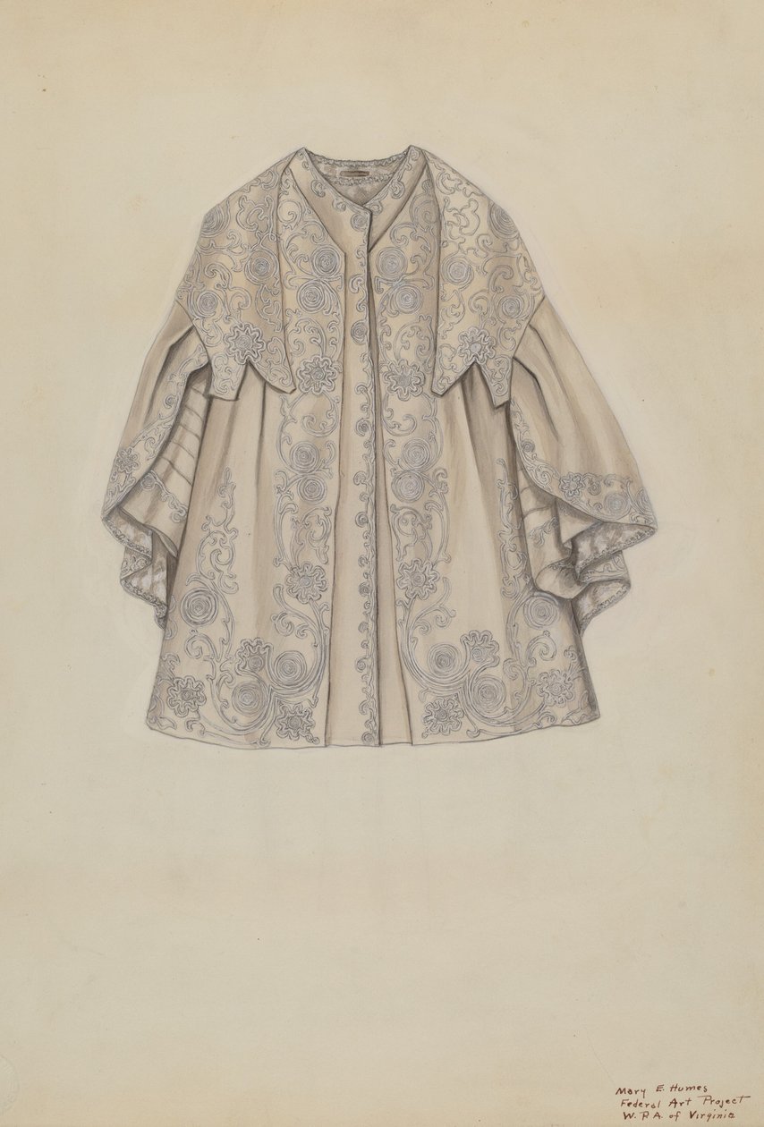 Mantello da Opera, c. 1938 da Mary E Humes