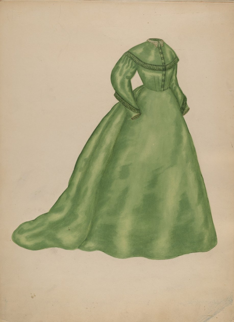 Abito da Sposa, c. 1940 da Mary Fitzgerald