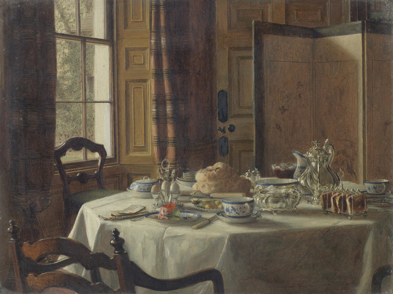 Colazione, 1880 da Mary Hayllar