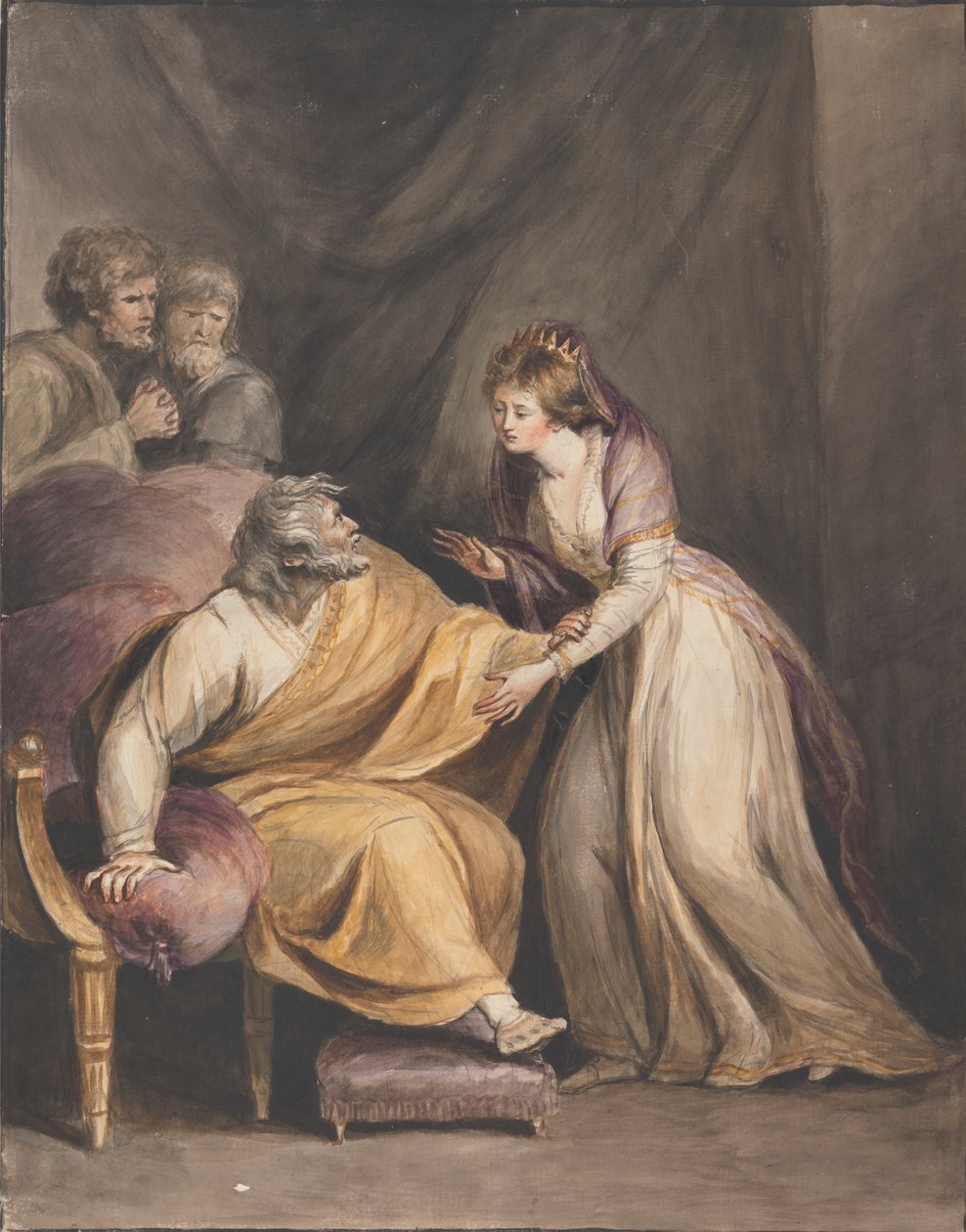 Lear e Cordelia da Mary Hoare
